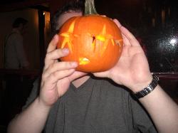 and more of me as the pumpkin head...